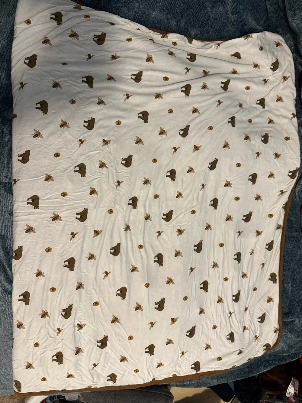 Kyte baby honey bear toddler blanket